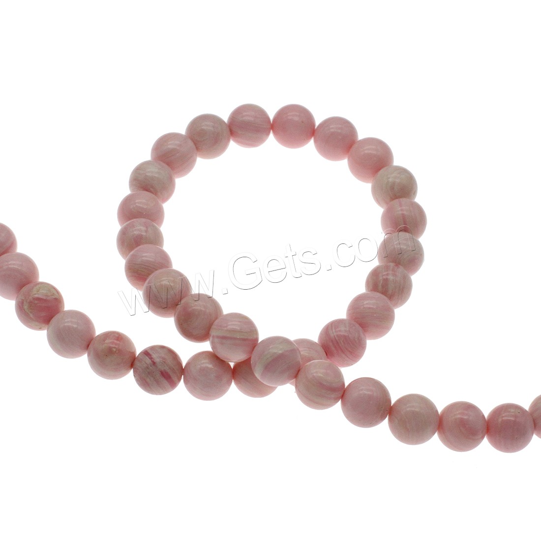 South Sea Shell Beads, Round, different size for choice, pink, Hole:Approx 1mm, Length:Approx 14.9 Inch, Sold By Strand