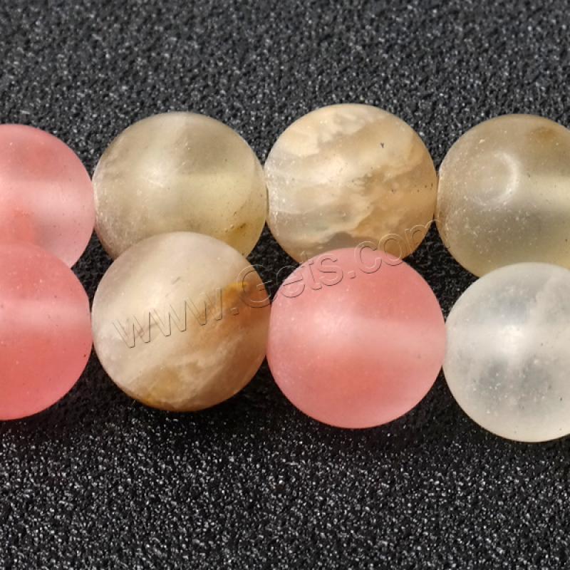 perles de melon , pastèque, Rond, poli, bijoux de mode & DIY & normes différentes pour le choix, couleurs mélangées, Longueur:Environ 15 pouce, Vendu par brin