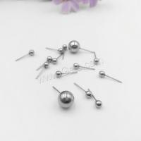 Stainless Steel Earring Stud Component, fashion jewelry & for woman 