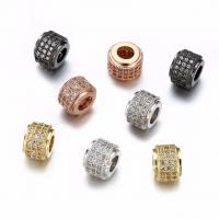 Brass Spacer Beads, with Rhinestone, fashion jewelry & DIY 