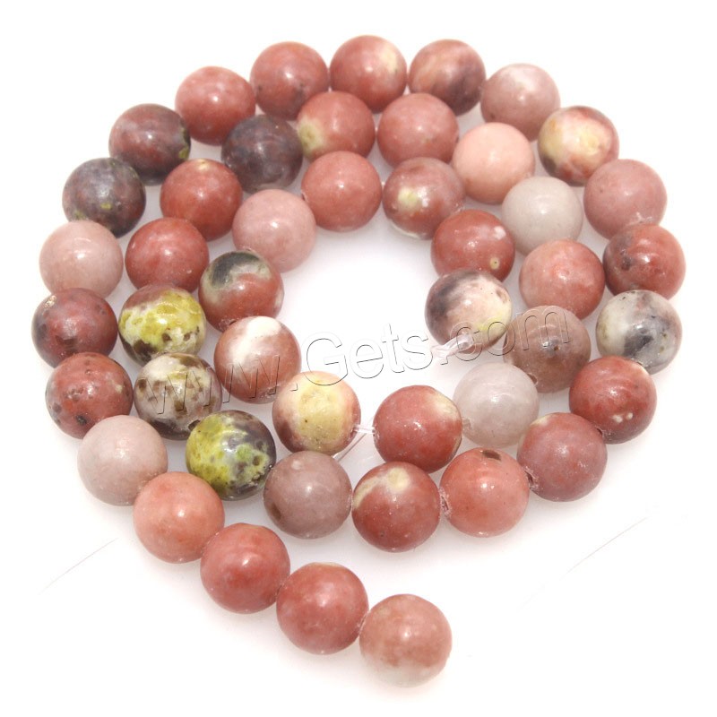 Red Cotton Stone Beads, Round, polished, DIY & different size for choice & different styles for choice, Length:Approx 15 Inch, Sold By Strand