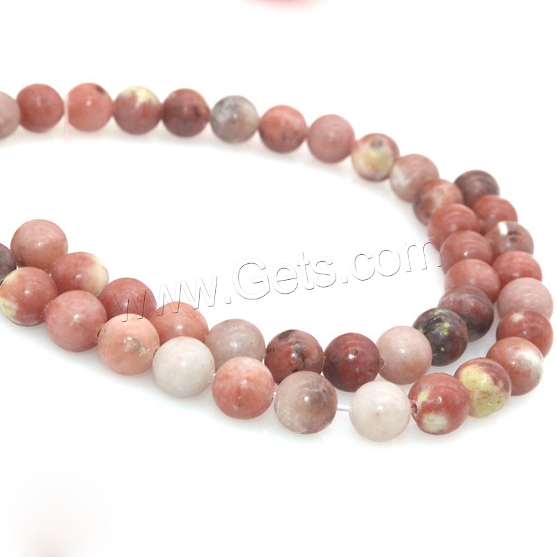 Red Cotton Stone Beads, Round, polished, DIY & different size for choice & different styles for choice, Length:Approx 15 Inch, Sold By Strand