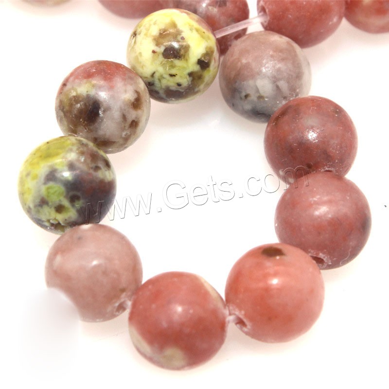 Red Cotton Stone Beads, Round, polished, DIY & different size for choice & different styles for choice, Length:Approx 15 Inch, Sold By Strand