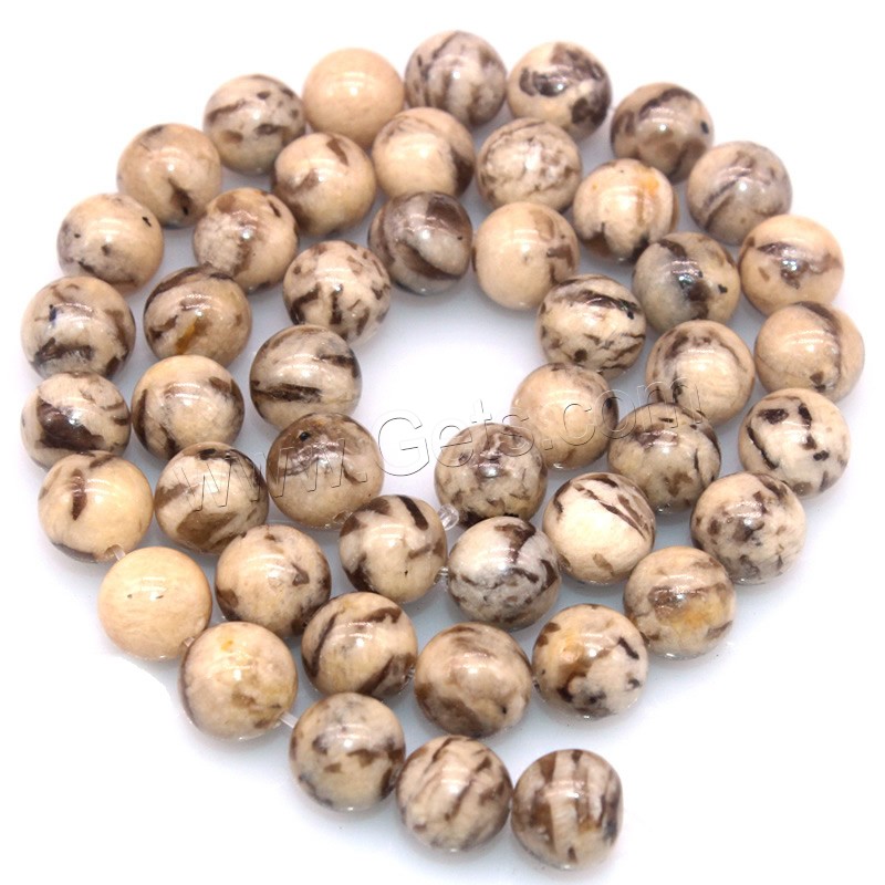 Feldspar Beads, Round, polished, DIY & different size for choice & different styles for choice, mixed colors, Length:Approx 15 Inch, Sold By Strand