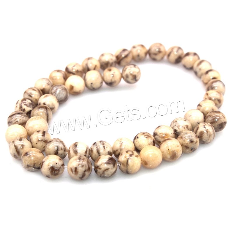 Feldspar Beads, Round, polished, DIY & different size for choice & different styles for choice, mixed colors, Length:Approx 15 Inch, Sold By Strand