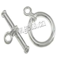 Brass Toggle Clasp, plated, fashion jewelry & single-strand 