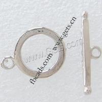 Brass Toggle Clasp, plated, fashion jewelry & single-strand 