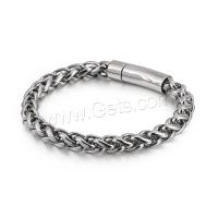 316 L Edelstahl Armband, plattiert, Modeschmuck & für den Menschen, keine, 210x8mm, verkauft von PC