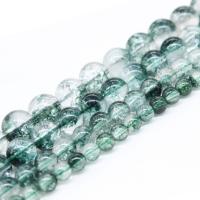 Green Phantom Quartz Beads, Round, fashion jewelry Approx 1mm Approx 14.9 Inch 