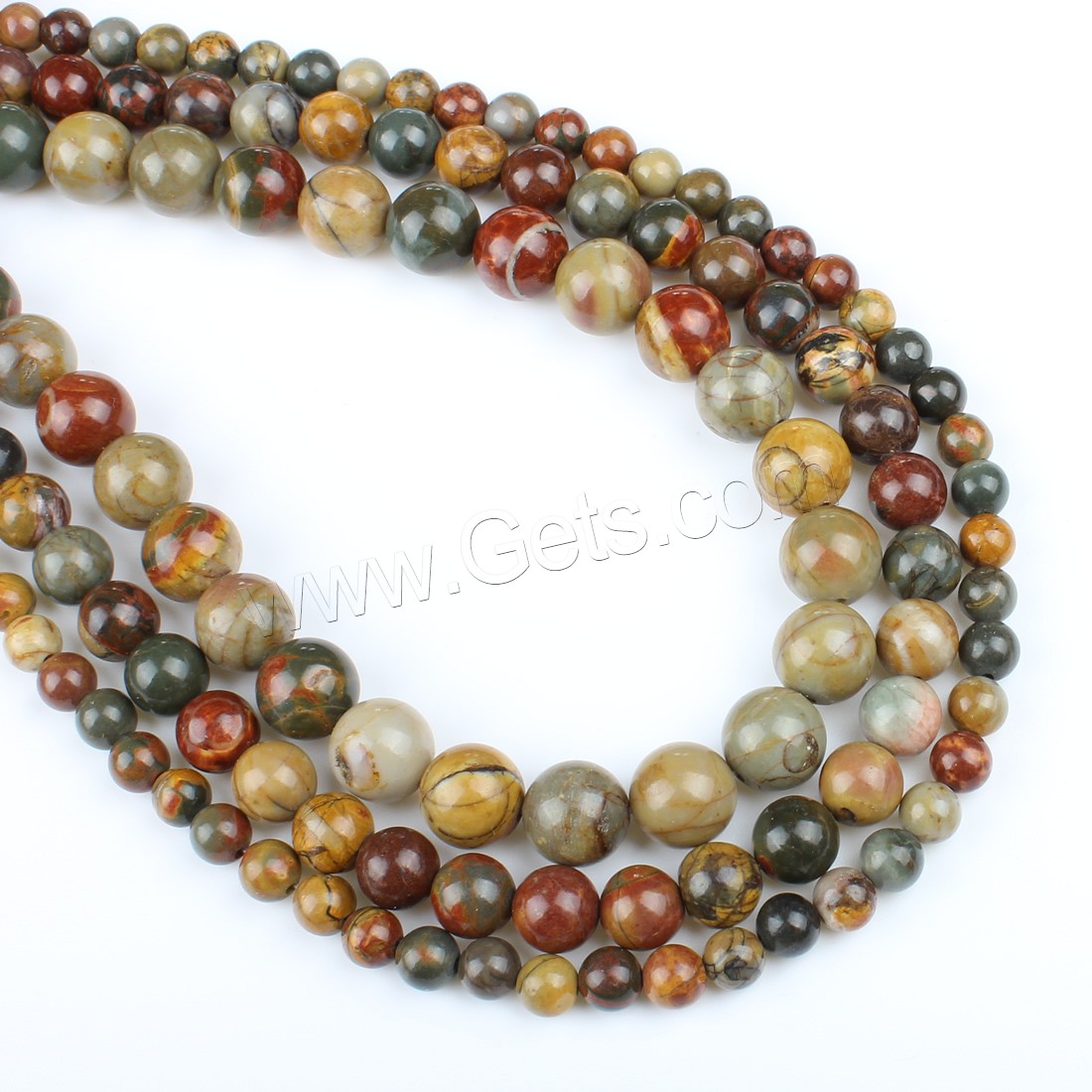 Pinus koraiensis Beads, Round, fashion jewelry & different size for choice, Hole:Approx 1mm, Length:Approx 14.9 Inch, Sold By Strand