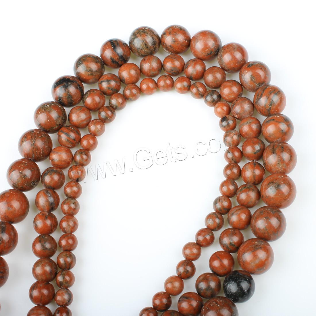 Red Jasper Bead, Round, different size for choice, red, Hole:Approx 1mm, Length:Approx 14.9 Inch, Sold By Strand