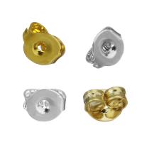 Brass Ear Nut Component, plated, durable Approx 0.5mm 