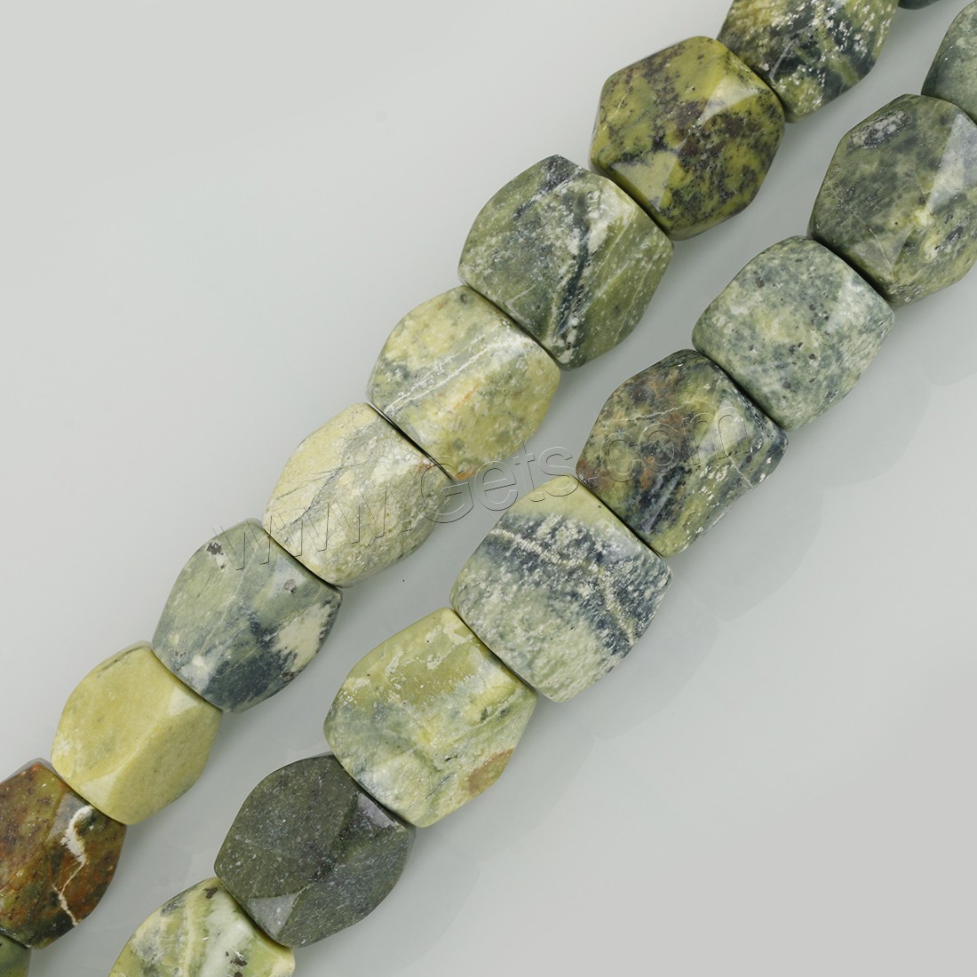 Aqua Terra Jasper Beads, Polygon, different size for choice, green, Hole:Approx 1.5mm, Length:Approx 15 Inch, Sold By Strand