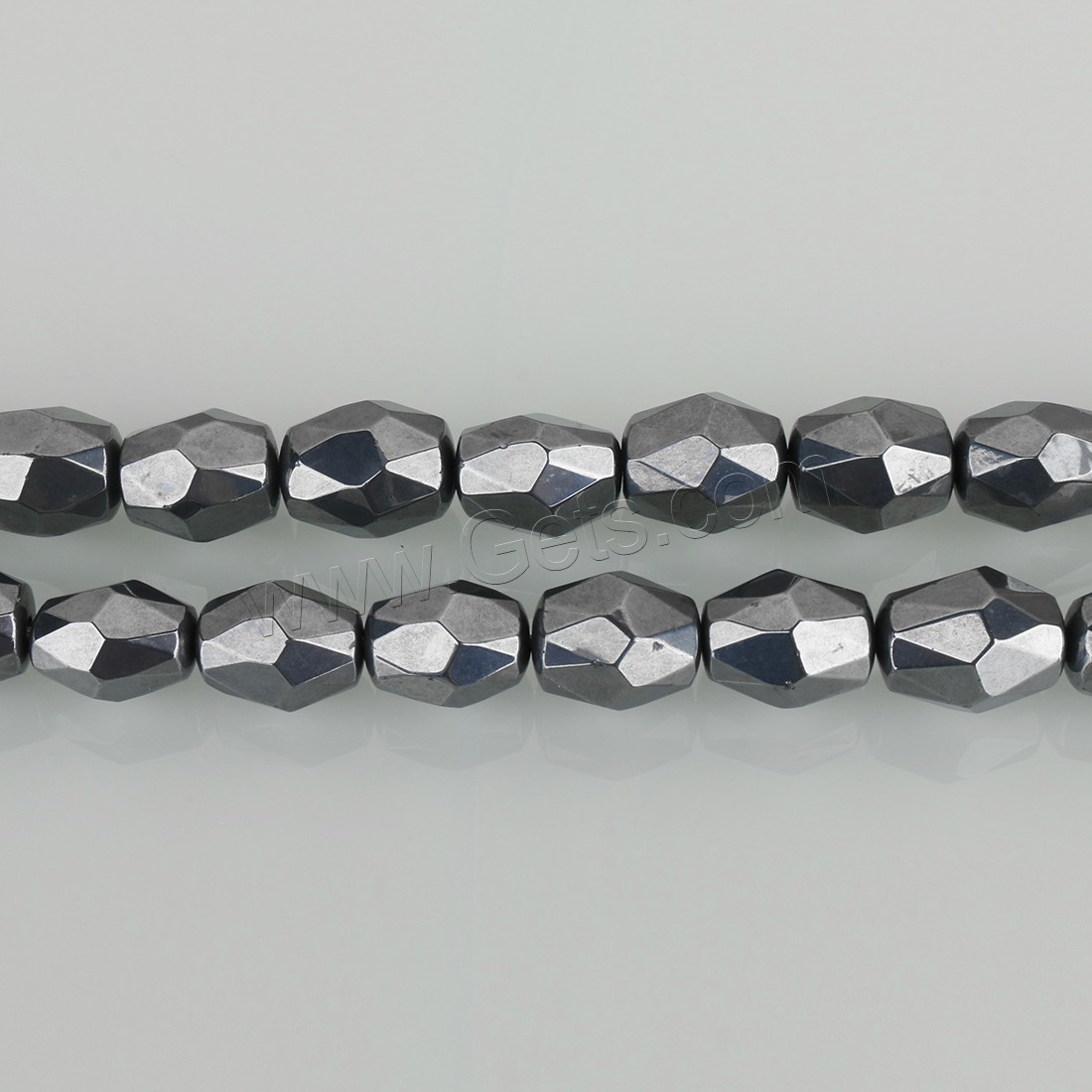 Titanium magnet Beads, different size for choice, silver color, Hole:Approx 1.5mm, Length:Approx 15.5 Inch, Sold By Strand