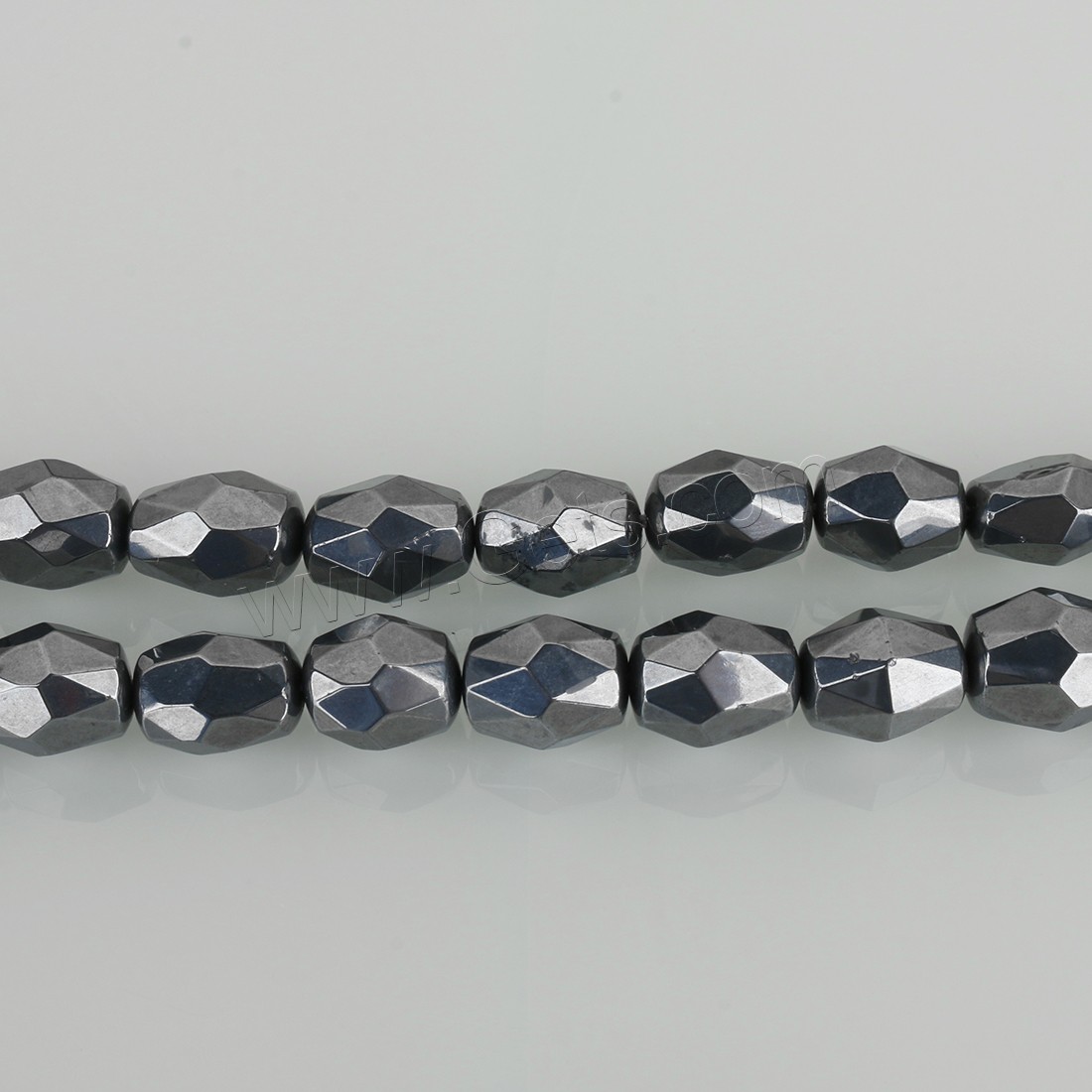 Titanium magnet Beads, different size for choice, silver color, Hole:Approx 1.5mm, Length:Approx 15.5 Inch, Sold By Strand