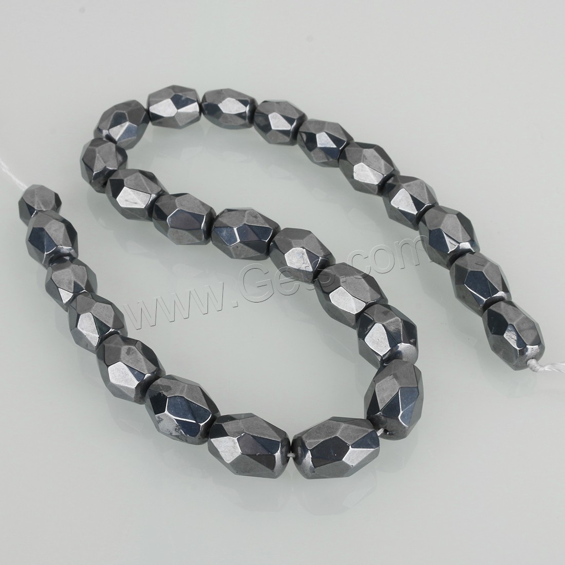 Titanium magnet Beads, different size for choice, silver color, Hole:Approx 1.5mm, Length:Approx 15.5 Inch, Sold By Strand