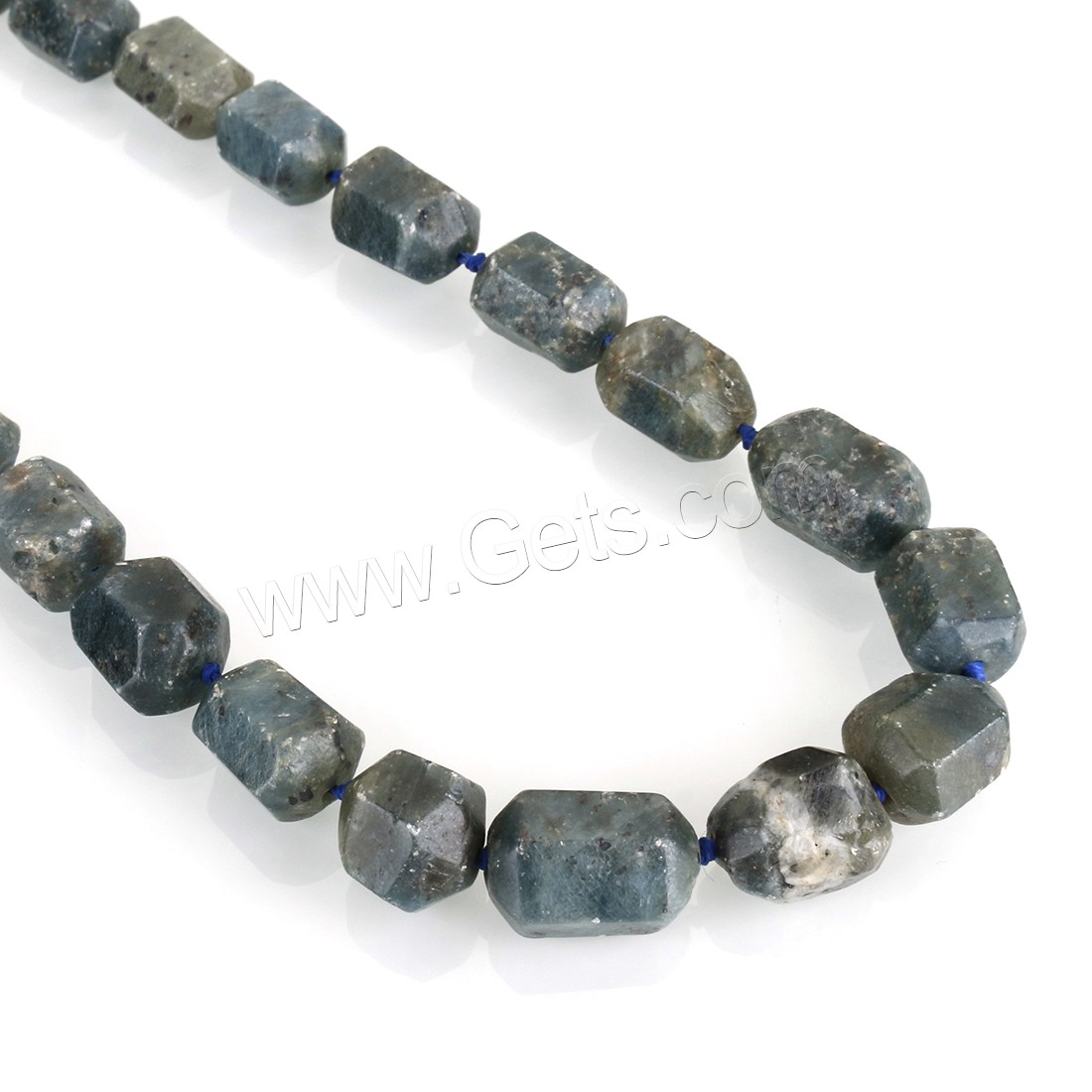 Sapphire​ Beads, different size for choice & matte, Hole:Approx 1.5mm, Length:Approx 16 Inch, Approx 17 Inch, Sold By Strand