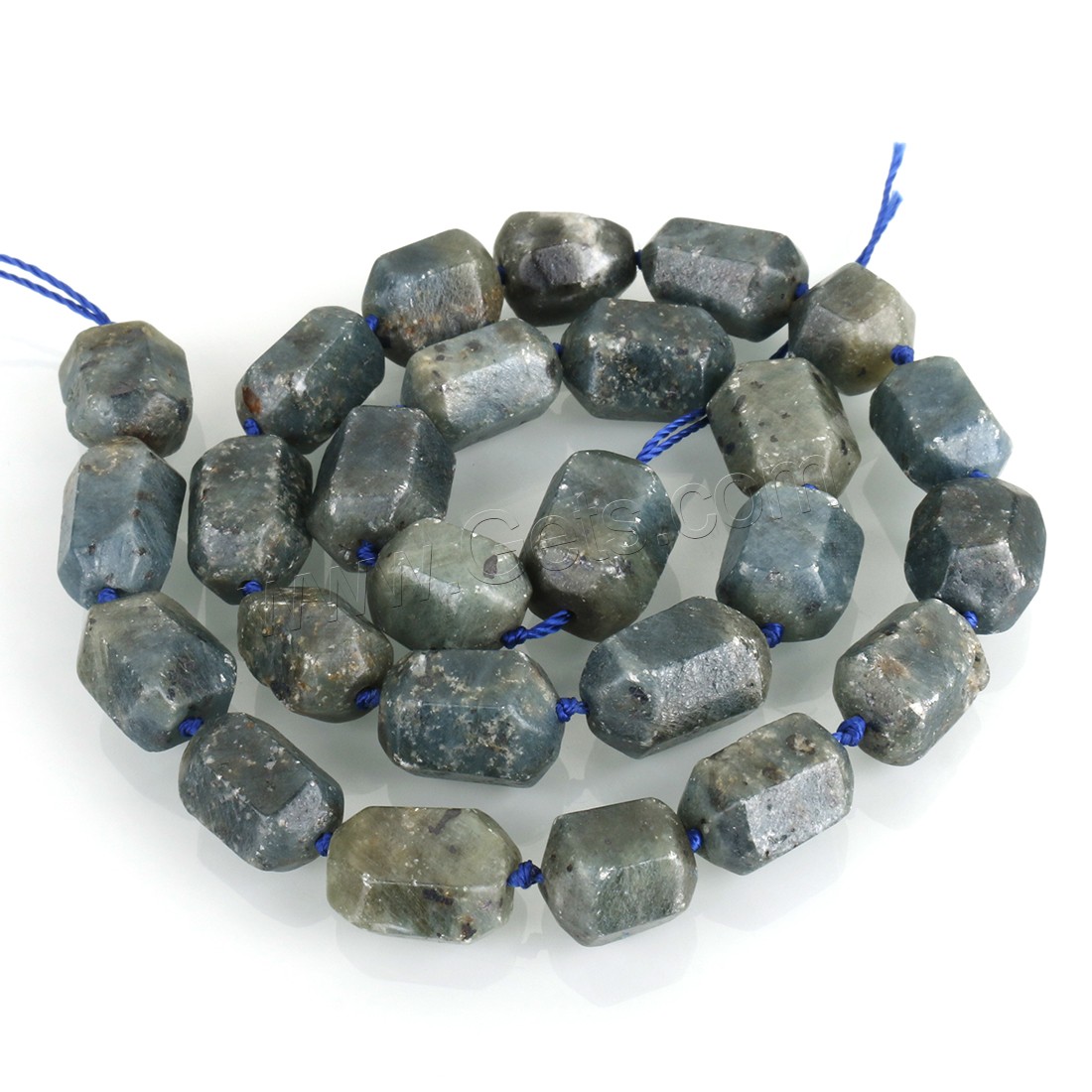 Sapphire​ Beads, different size for choice & matte, Hole:Approx 1.5mm, Length:Approx 16 Inch, Approx 17 Inch, Sold By Strand