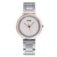 Women Wrist Watch, Zinc Alloy, with Glass, Chinese movement, plated, waterproofless & for woman & with rhinestone Approx 14.1 Inch 