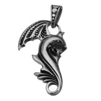 Stainless Steel Pendants, fashion jewelry & blacken Approx 