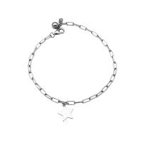 Bracelets en laiton, bijoux de mode & pour femme, argent, 18cm, Vendu par brin