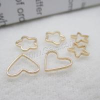 Zink Legierung Extender Kette Anhänger, Zinklegierung, goldfarben plattiert, DIY & verschiedene Stile für Wahl & hohl, metallische Farbe plattiert, 8.5x9.5mm,8mm,10mm, verkauft von PC