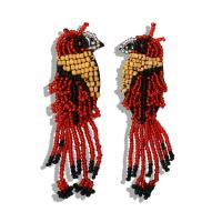 Fashion Fringe Серьги, Seedbead, с эластичная нить, ювелирные изделия моды & Женский, Много цветов для выбора, не содержит никель, свинец продается Пара