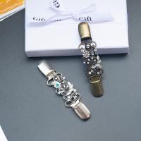 Zinklegierung Kragen Bar, plattiert, Modeschmuck & mit Strass, keine, 96x24mm, verkauft von PC