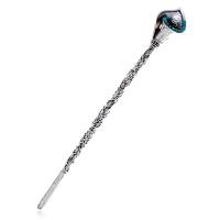 Hair Stick, Zinc Alloy, plated, fashion jewelry & for woman & with rhinestone nickel, lead & cadmium free 