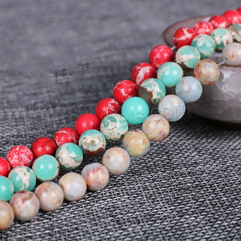 Synthetic Turquoise Beads, Round, different size for choice, more colors for choice, Length:Approx 15.5 Inch, Sold By Strand