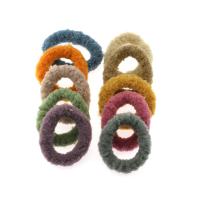 Haar Elastik, Lambswool, mit Gummiband, Modeschmuck & für Frau, keine, 60mm, Innendurchmesser:ca. 30mm, verkauft von PC