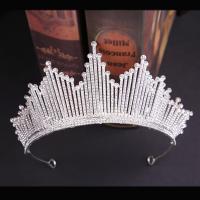 Bridal Tiaras, Zinc Alloy, plated, fashion jewelry & for woman & with rhinestone 