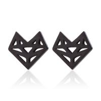 Stainless Steel Stud Earring, plated, fashion jewelry & for woman 