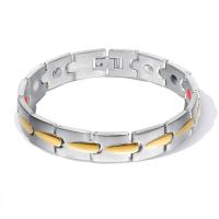 Titan Edelstahl Armband / Armreif, Titanstahl, plattiert, Modeschmuck & für den Menschen, Länge:8.66 ZollInch, verkauft von Strang