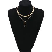 Fashion Multi Layer Necklace, Zinc Alloy, fashion jewelry & for woman Approx 11.81 Inch 