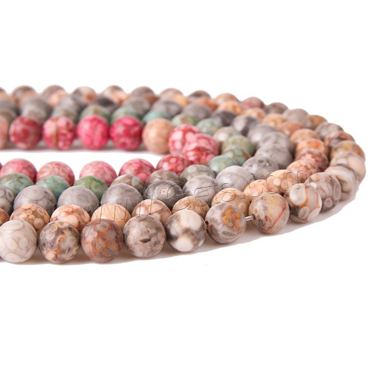 Maifan Stone Beads, Round, DIY & different size for choice, more colors for choice, Length:Approx 14.6 Inch, Sold By Strand