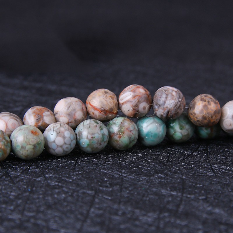 Maifan Stone Beads, Round, DIY & different size for choice, more colors for choice, Length:Approx 14.6 Inch, Sold By Strand