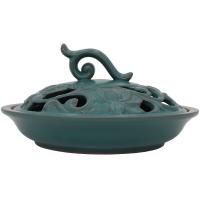 Buy Incense Holder and Burner in Bulk , Porcelain, for home and office & durable, green 