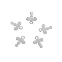 Stainless Steel Cross Pendants, 304 Stainless Steel, original color Approx 1mm 