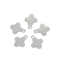 Stainless Steel Extender Chain Drop, 304 Stainless Steel, Flower, original color Approx 1mm 