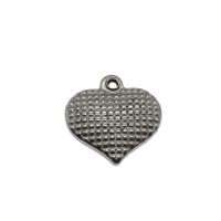 Stainless Steel Heart Pendants, original color Approx 1mm 