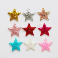 樹脂 イヤリングドロップパーツ, 星, DIY, 無色, 3.8cm, 10パソコン/バッグ, 売り手 バッグ