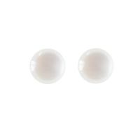 resina cabujón, Cúpula, pulido, También se puede utilizar como accesorios para el cabello o  la DIY decoración del teléfono celular, Blanco, 16mm, 10PCs/Bolsa, Vendido por Bolsa