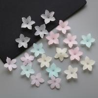 Acrílico decoración colgando, Flor, También se puede utilizar como accesorios para el cabello o  la DIY decoración del teléfono celular, más colores para la opción, 20x20mm, 10PCs/Bolsa, Vendido por Bolsa