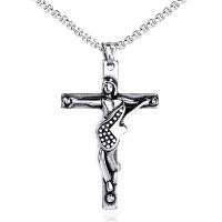 Pendentifs en titane, Acier titane, pour homme, argent, Vendu par PC