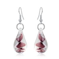 Lampwork Drop Earring, fashion jewelry & for woman 29mm 