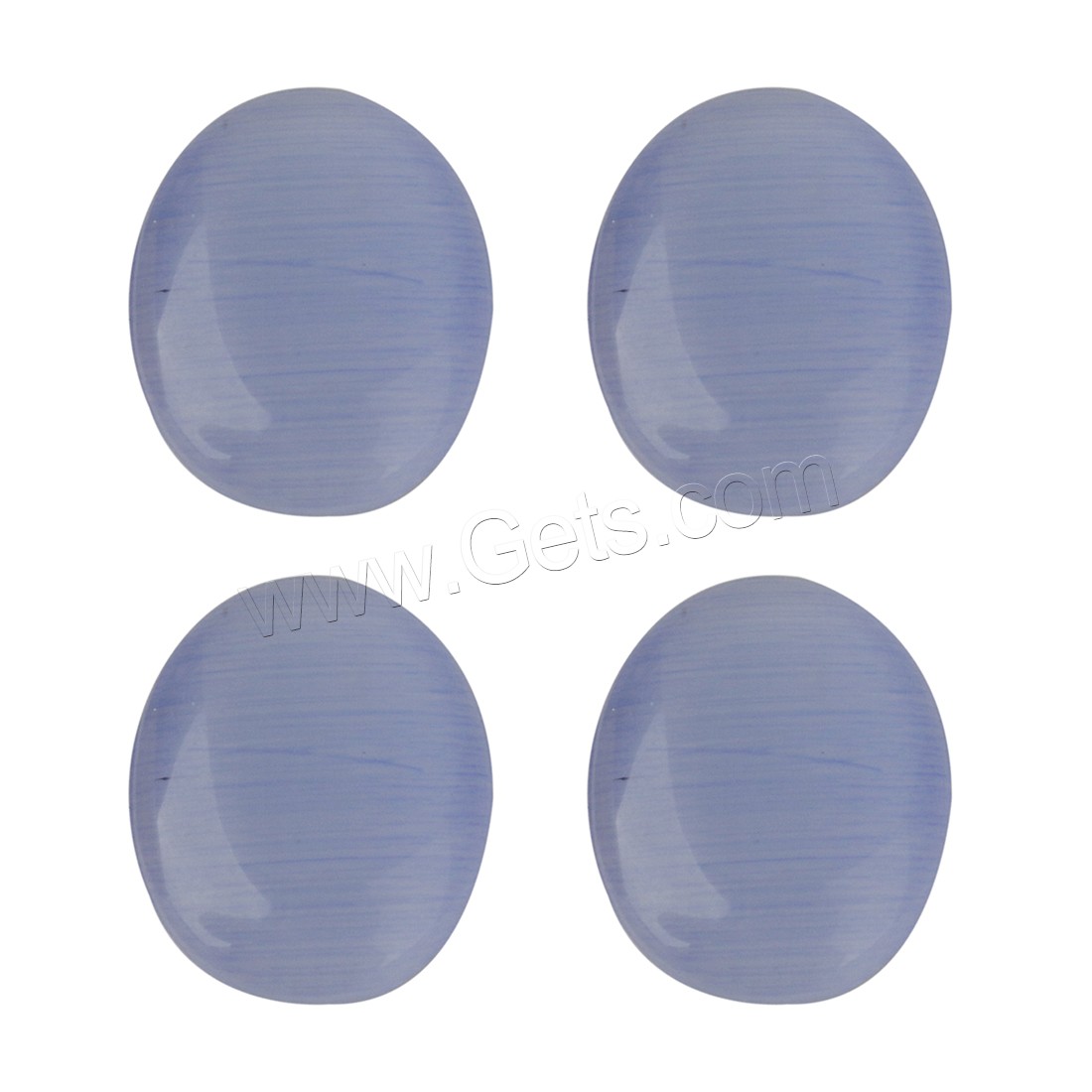 Cats Eye Beads, Ellipse, plated, DIY & different size for choice, more colors for choice, Sold By PC