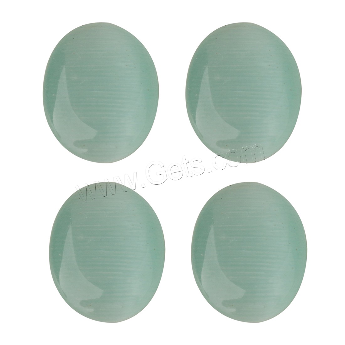 Cats Eye Beads, Ellipse, plated, DIY & different size for choice, more colors for choice, Sold By PC