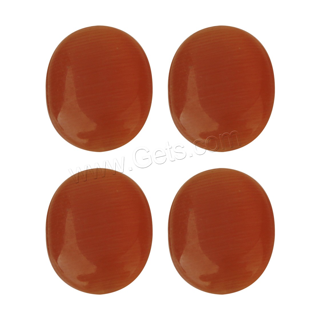 Cats Eye Beads, Ellipse, plated, DIY & different size for choice, more colors for choice, Sold By PC