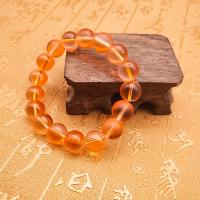 Quarz Armbänder, Natürlicher Quarz, unisex & verschiedene Größen vorhanden, orange, 190mm, verkauft von PC